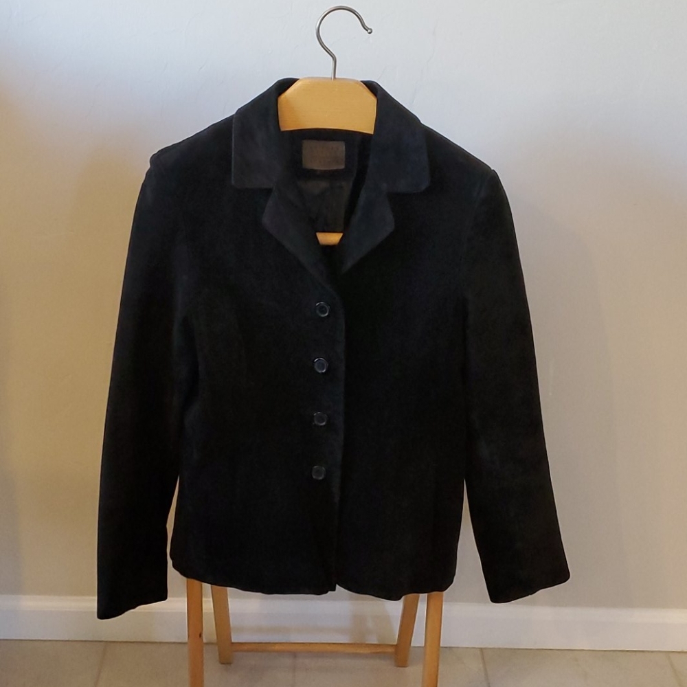 JOHN PAUL RICHARD Suede Leather Jacket